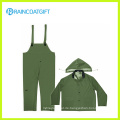 Langlebige PVC Polyester PVC Lätzchen Rainsuit Rpp-004